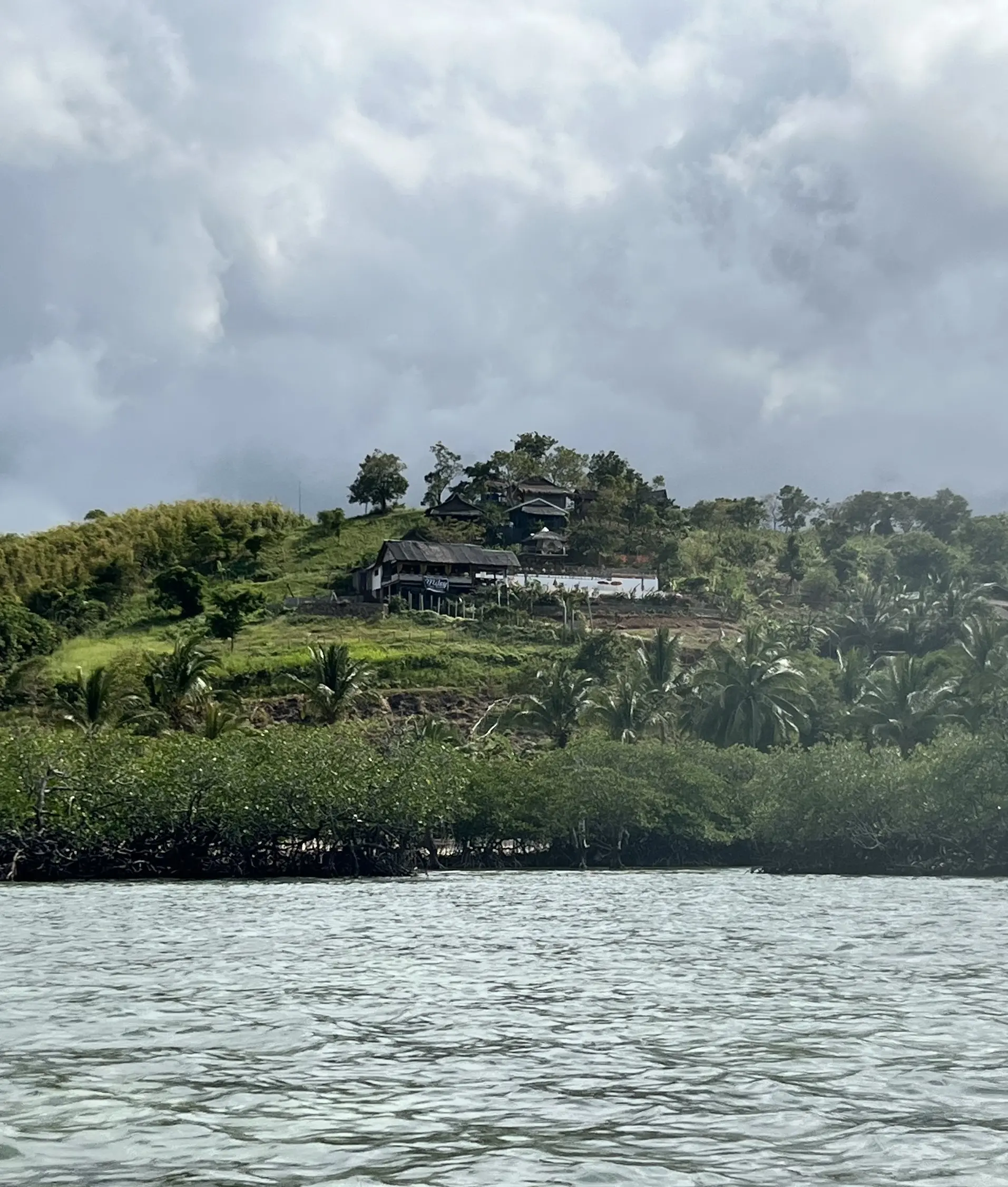 Miley Lodging Restobar viewed from the sea